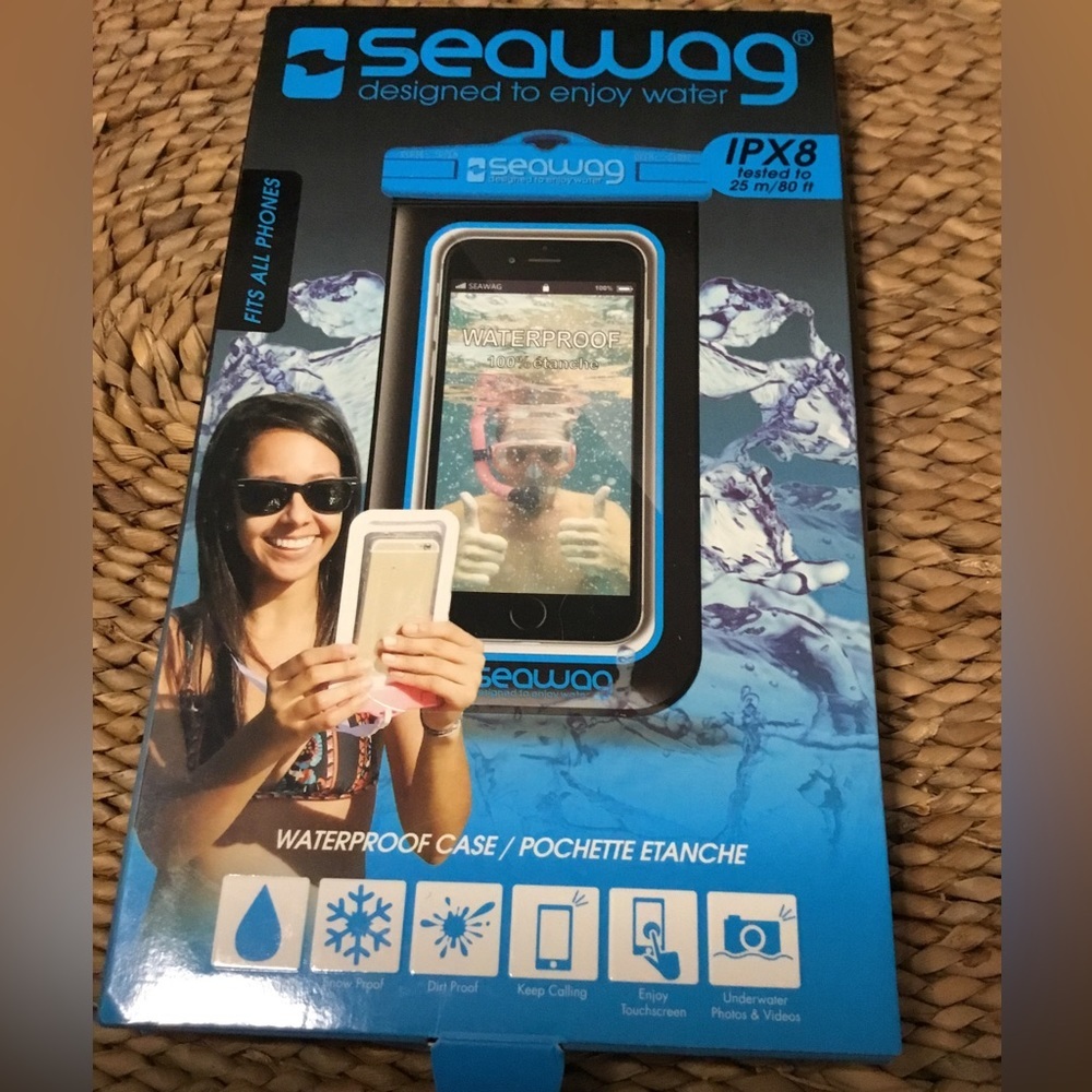 Seawag Waterproof Phone Case New In Box